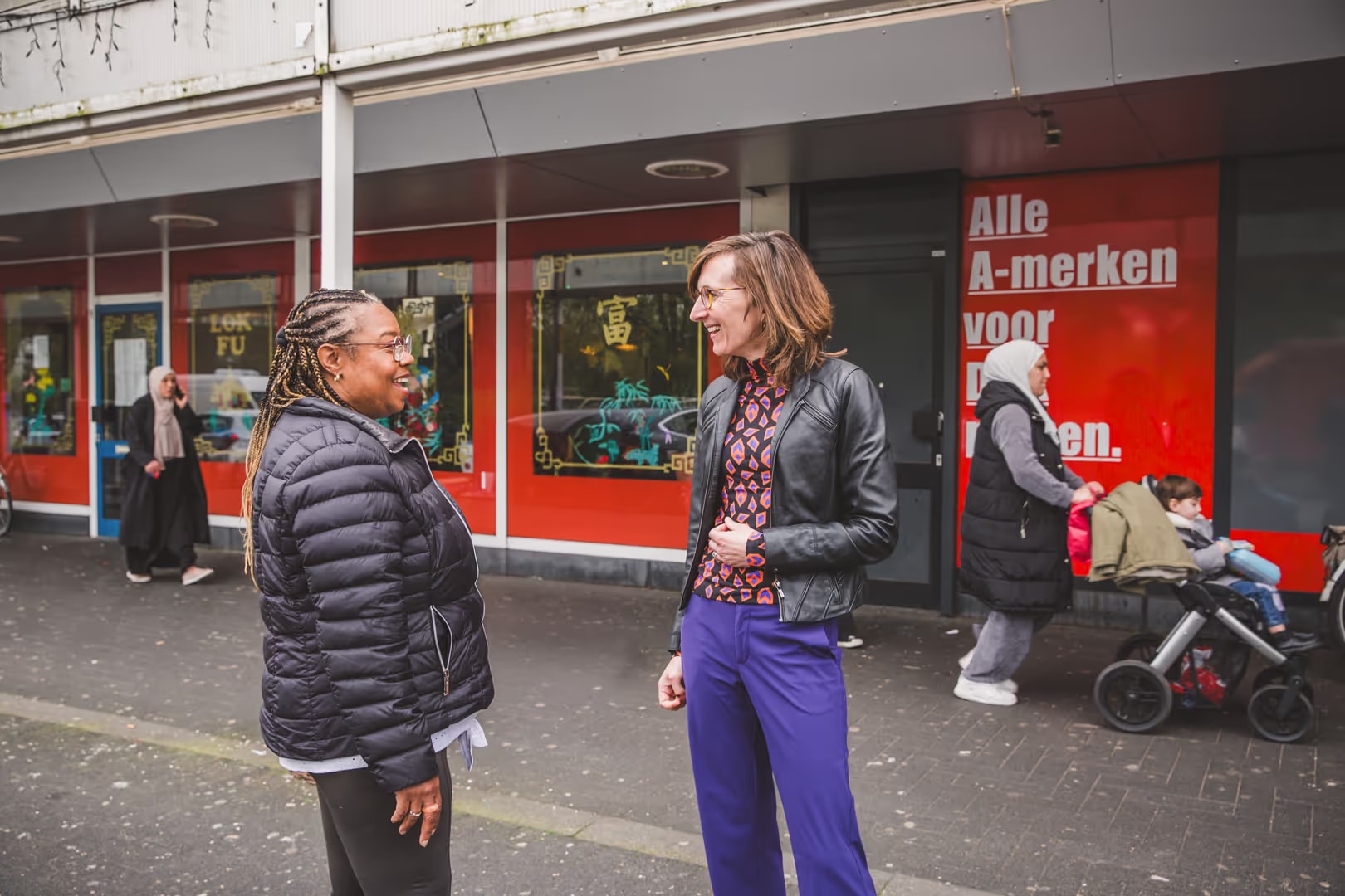 BuurtBoost in gesprek met bewoners